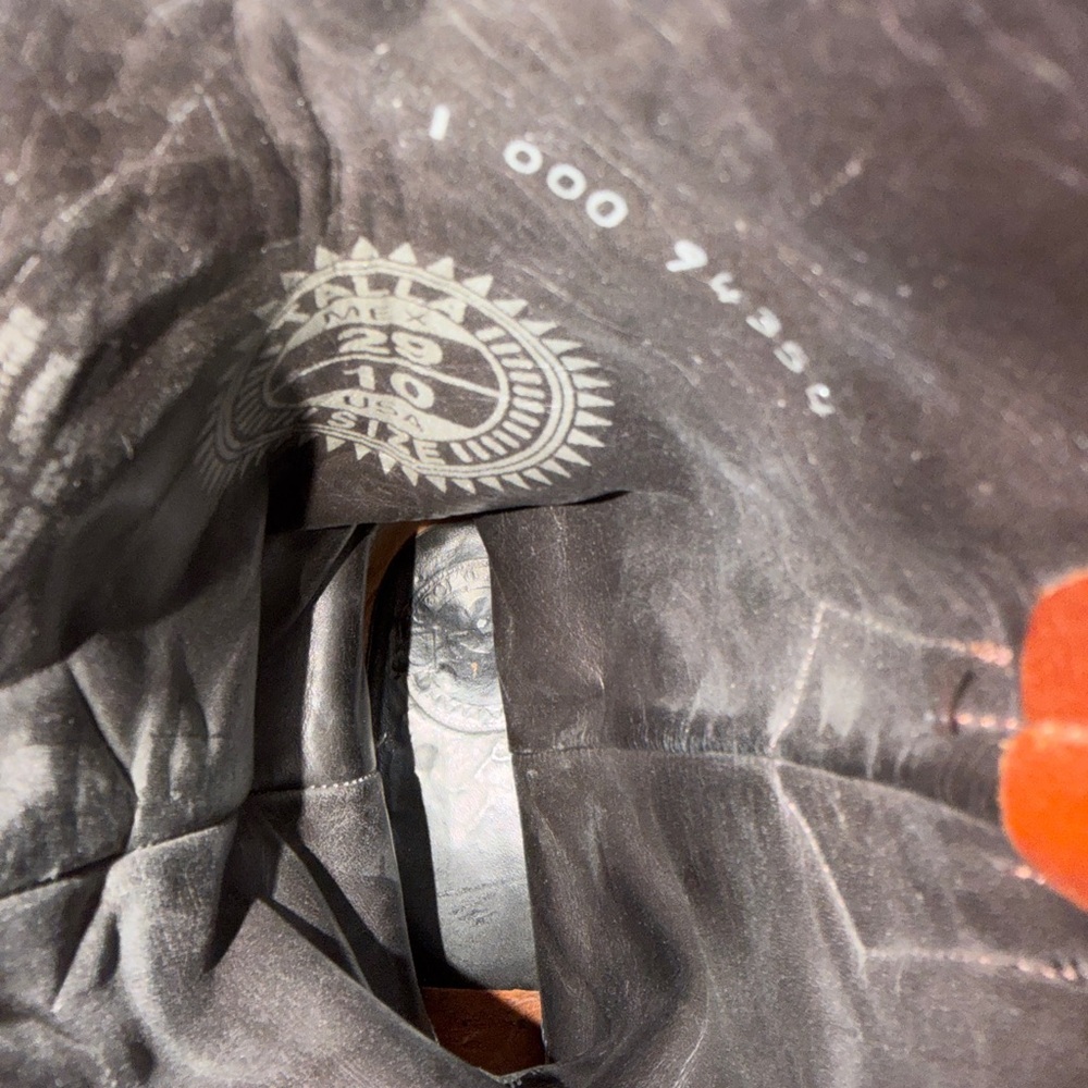 Cuadra Black Leather Cowboy Boots - Picture 8 of 9